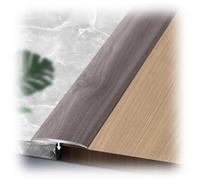 AGKANVCVNT Flooring Transitions, 36" T Mold Floor Cover Strips for Door Edge/Uneven Floors, Flooring Accessory Cover Strip, Wood Grain,3.3cm Wide(Dani Grey,W3.3cm/1.3in)