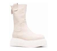 AGL - Bottes Milagros - Femme - Chaussures - Beige - Taille: 41 EU