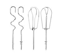 AGLH 4 Pièces Accessoires De Mélangeur À Main, Compatibles For Cuisinart, Accessoires De Mélangeur De Batteurs De Mélangeur À Main En Acier Inoxydable, Batteurs De Mélangeur À Main