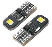 AGLINT 20X Ampoules T10 LED CANBUS Sans Erreur Voiture Lampe 12V Blanc T10 W5W 2825 Intérieur De Voiture Lumière Dôme Feux De Plaque