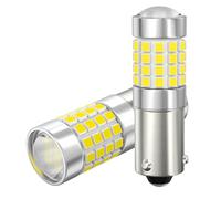 AGLINT Ampoule H6W BAX9S LED CANBUS Sans Erreur 54LEDs avec Projecteur 12V pour Voiture Feu de Position Recul Feux de Jour Intérieur latéral Plaque d'immatriculation 6500K Blanc (H6W/BAX9S)