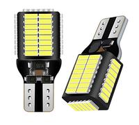 AGLINT T15 W16W LED Ampoule CANBUS 4014 54SMD 12V 24V 912 921 Pour RV Intérieur Lumière Voiture LED Sauvegarde Inversée Ampoules Xenon Blanc 2PCS