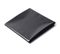 AGLZWY Tissu imperméable Noir de Doublure d'étang de Piscine d'aménagement paysager de HDPE de 0.3mm, Tissu de Doublure d'étang de Poissons, 66 Tailles(9x9m/29.5x29.5ft)