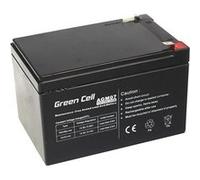 AGM Battery 12V 12Ah - Batterie - 12.000 mAh Noir