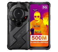 AGM G2 Guardian Smartphone Incassable 5G, Caméra Thermique Détection 500m Monoculaire, 108MP, Objectif 10mm, FHD+120HZ, 12Go+256Go