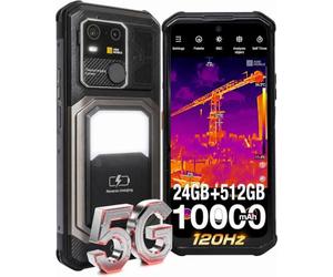 AGM G3 Pro Smartphone Robuste, 512×384 25ips Caméra Thermique, 10000mAh, 5G