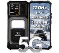 AGM G3 Smartphone Robuste IP68/IP69K 5G 24Go+512Go 6,72" 120Hz 10000mAh