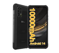 AGM H Max Téléphone Portable Incassable, 4Go+128Go Noir