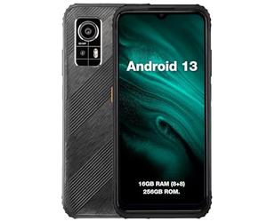 AGM H6 EU001B Smartphone 16,7 cm (6.56") Triple SIM Android 13 4G USB Type-C 8 Go 256 Go 4900 mAh Noir