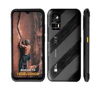 Bea-Fon Téléphone Portable AGM H6 Ultra-fin 10,75 mm IP68 Étanche 16 Go RAM 256 Go ROM