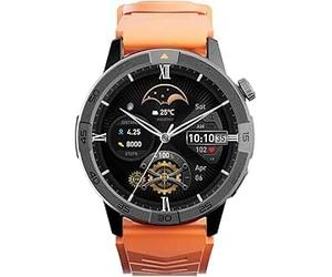 AGM Legion Pro Montre Connectée Militaire Homme, Robuste 5ATM Étanche, Écran AMOLED 1,43", GPS, MIL-STD-810H, Appels Bluetooth, Cartes Hors Ligne, 2 Bracelets Inclus