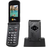 AGM M10 Téléphone à Clapet Robuste Compatible 4G IP68 / IP69K/MIL-STD-810H