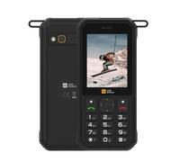 AGM M11 Téléphone Portable 4G Robuste IP68/IP69K, Batterie 4000mAh Power Bank, Hotspot Partage 4G - Noir