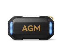 AGM MagRock Enceinte Bluetooth Magnétique, 9 Jeux de Lumière RGB, IPX7 Étanche Flottante, Son TWS Stéréo, Fixation Forte Sport, Fête et Outdoor