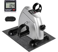 AGM Mini Vélo D'Appartement à Pédales,Vélo D'appartement D'exercice avec Ecran LCD Fitness Pour Les Jambes et Bras