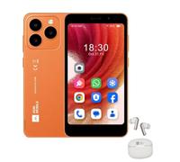 AGM N2 Téléphone Mini Déverrouillé, Android 16 go Buds 8 Écouteurs Bluetooth sans Fil à Réduction de Bruit Active (ANC)