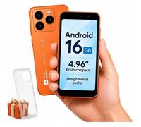 AGM Note N2 Mini Smartphone Android 16 go Écran 4 96"" 3 Go+32 Go 3000 mAh Compatible WhatsApp Double SIM 3000 mAh IP54 GPS