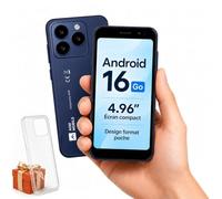 AGM Note N2 Téléphone Mini Déverrouillé, Android 16 go,Écran 4,96"