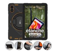 AGM PAD P2 Active Tablette 11 pouces , Tablette Tactile avec Étui, support Rotatif à 360°, Bandoulière, 16 + 256 G