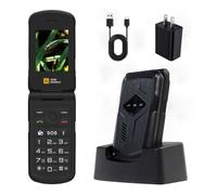 AGM Téléphone à rabat M10 pour tous, station de charge incluse