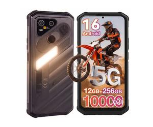 AGM X7 5G Smartphone robuste Smartphone 5G ultra-résistant destiné à un usage professionnel, doté d'une batterie de 10 000 mAh, d'Android 16, d'une