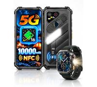 AGM X7 Smartphone 5G Android 16 10000mAh + Accessoire | Un pack complet avec smartphone AGM comme produit principal, accompagné d’un accessoire AGM complémentaire pour une utilisati