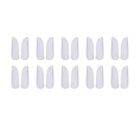 Agmoctz 10 Paires Médiale et Latérale Du Wedge Semelles - Semelles Correctrices Adhésives pour L'Alignement Du Pied, Frappez Genou Douleur, Jambes Bow, Arthrose pour et Femmes