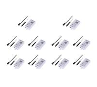 Agmoctz 10X SP801E Wifi Art-Net Contrôleur de LED Module de Panneau de Matrice de LED WS2812B WS2811 Bande Lumineuse Contrôle Sans DC5-24V