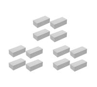 Agmoctz 12 PièCes SéRies Mousse Florale SèChe pour Fleurs Artificielles Briques de Mousse Florale Humide Gris Fleuriste Blocs pour Arrangement de Fleurs