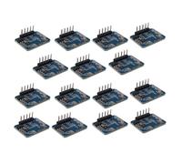 Agmoctz 15 Pièces 24G mmWave HLK-LD2410C Module de Détection de Mouvement de Capteur Radar de Présence Humaine