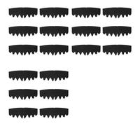 Agmoctz 18X Inserts de Mise en Forme pour Casquettes de Baseball, Doublures de Chapeau Flexibles, Lavables et Réutilisables, Doublures de Chapeau en Feutre Anti-Transpiration, 6 Pièces