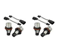 Agmoctz 2 Paire 8000K Blanc LED Angel Eye Marker Ampoules Lampes pour E39 E53 E60 E63 E64 E66 E87 5 6 7 X3 X5