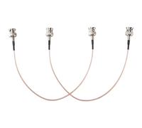 Agmoctz 2 PièCes 3G HD SDI Câble BNC Câble 30Cm 75 Ohm pour CaméRas éQuipement VidéO Prend en Charge HD-SDI 3G-SDI 4K 8K SDI Câble VidéO