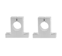 Agmoctz 2 Pièces de Tige de Serrage de Rail de Mouvement Linéaire, Support de Guidage de Rail, Support D'Arbre, Support D'Accouplement SK12 12 mm
