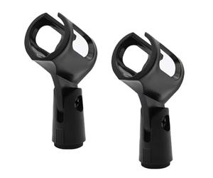 Agmoctz 2pcs Universal Microphone Stand Clips APPOSITIONS de Montre MIC ALIGNABLE pour Une Placement SÉCURITÉ et Flexible