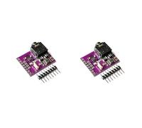 Agmoctz 2X Carte D'Évaluation du Tuner FM Si4703 Module de Traitement de Données de Diffusion Radio Numérique pour AVR Arm PIC avec Broches