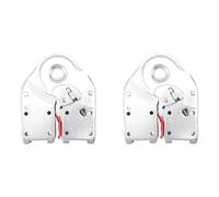 Agmoctz 2X Charnière D'Échelle Remplace le Connecteur de Commutateur de Verrouillage de Charnière Moraillon Joint D'Échelle Télescopique Pliable