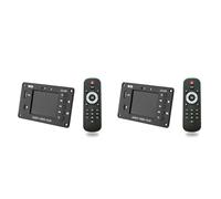 Agmoctz 2X Portable HD Car Lossless Plein Format Mp5 Bluetooth 5.0 Calendrier Réveil Réveil Écran TFT 2,8 Pouces Module Audio FM