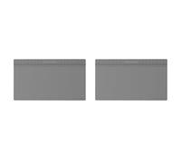 Agmoctz 2X Super Grand Tapis de Travail Isolant en Silicone Pur 700x400mm pour Réparation et Soudage BGA, Résistant à la Chaleur, Plate-Forme de Bureau, Gris