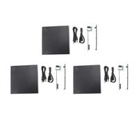 Agmoctz 3 Ensemble Boîtier DVD Externe 12.7Mm USB 2.0 Boîtier DVD/CD-ROM Externe pour Ordinateur Portable Ordinateur de Bureau Lecteur de Disque Optique vers