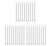 Agmoctz 36 Pièces SéRies Bâtons Swizzle, Bâton D'Agitateur de à Cocktails en Acier Inoxydable de Qualité SupéRieure, Bâtonnets D'Agitation RéUtilisables pour Bar