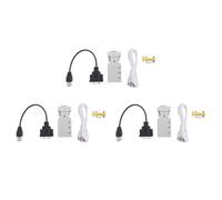 Agmoctz 3X Module Bluetooth sans de Port Série Ligne RJ45 à RS232 Ligne de Console Bluetooth de Port Série