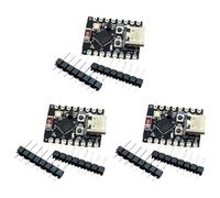 Agmoctz 3X Modules de Carte de Développement C3 Mini Module WiFi BT Bluetooth RISC-V Processeur Monocœur 32 Bits