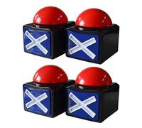 Agmoctz 4 PièCes SéRies de RéPonse Buzzer, Bouton de de Sonnerie D'Alarme de avec LumièRe Trivia Quiz Obtenu Les de de Buzzer de Talent