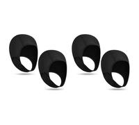 Agmoctz 4 Pièces Séries Néoprène Capuche de Plongée Combinaison Thermique Capuche Bonnets de Bain avec Mentonnières Snorkeling Surf Beanie 2.5Mm Capuchon de Plongée