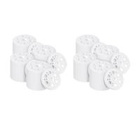 Agmoctz 400 Rondelles Isolantes en Plastique de 1,77 Pouce/45 mm, Rondelles en Polypropylène à Répartition de Charge pour la Fixation et le Support