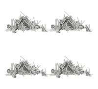 Agmoctz 4000 Pièces/Lot Mèches de Bougie 1 Pouce Mèche de Bougie à Faible Fumée avec Onglets en Métal Mèches de Lumière de Thé pour la Fabrication de Bougies