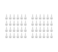 Agmoctz 48 Pièces Squeeze Bottle Cap Remplacement Squeeze Bottle Cap Bouteille Plastique Squeeze Headfor Squeeze Bouteille Bouchon de Distribution