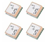 Agmoctz 4X Module GPS L80 L80-R L80RE-M37 avec Une Antenne Patch Intégrée Module GPS Pot Ultra Compact Patch sur Le Dessus