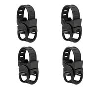 Agmoctz 4X Support de de Lampe de Poche de Velo de Cyclisme de Rotation de 360 Degres Support de Torche de